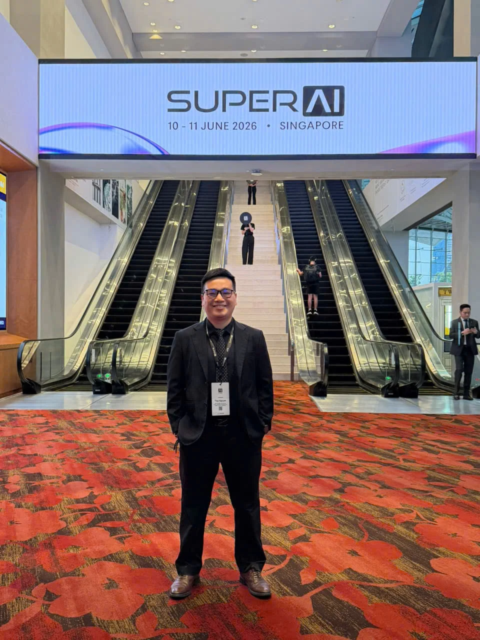 Nguyễn Tiệp tại sự kiện SuperAI Singapore 2026